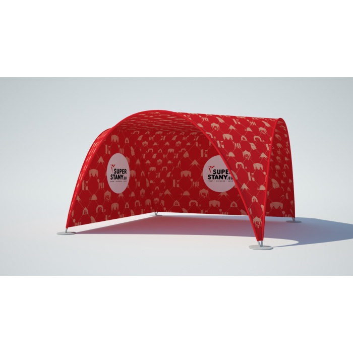 RED VARIO 4x4m tent