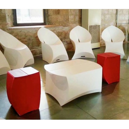 FLUX Big table Coffe (Big), flat folding, event furniture