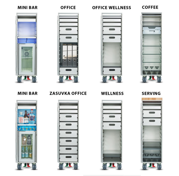 MINI BAR by Stewardess - GIN - SET