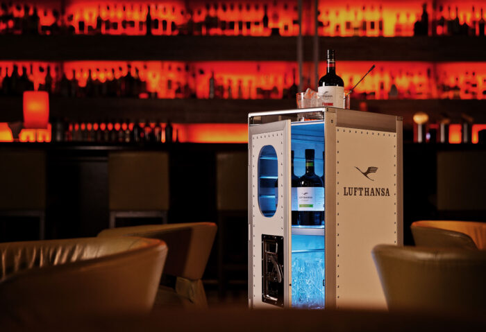 MINI BAR by Stewardess - Lufthansa - RETRO SET