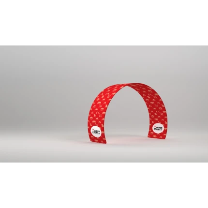 RED ARCH C Single, textile wall, gate shape