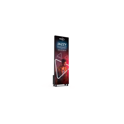 Indoor, freestanding mobile and digital screen 80" - LED TOTEM - Image 6