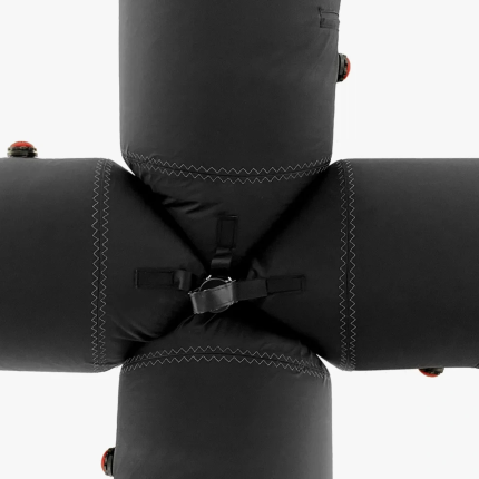 SPIDER Black 4×6 m Inflatable Tent, PRINTED SIDE WALL - Image 11