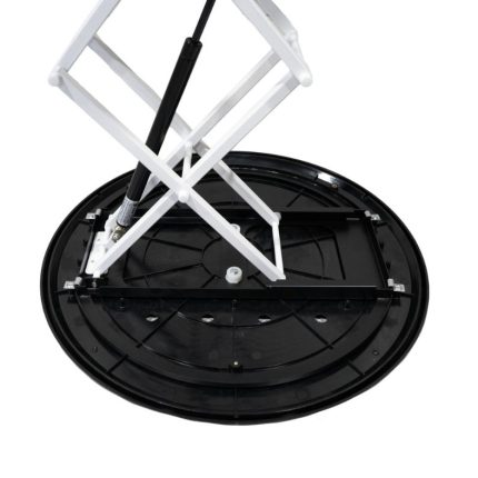 Mobile textile counter ROUND BIG QUICK | Round advertising table - Image 5