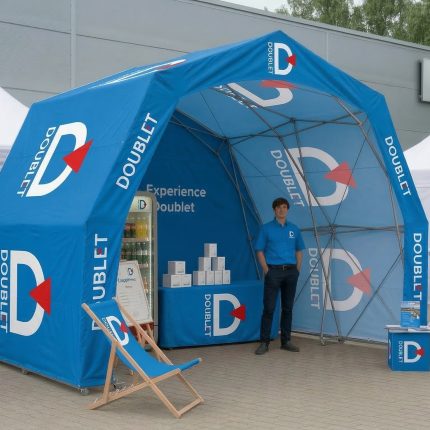 KONLIGO skladací stan 4x3m, celopotlač - Image 11