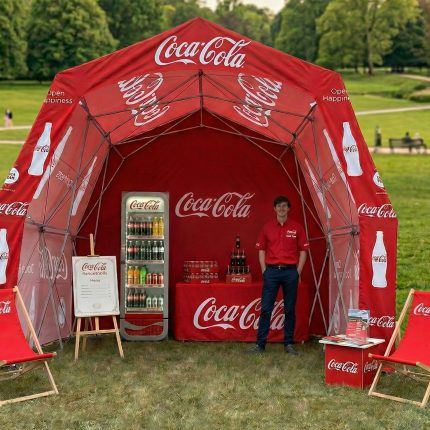 KONLIGO skladací stan 4x3m, celopotlač - Image 10